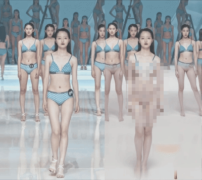 【AI裸舞】B站抖音网红 模特走秀超级诱惑长视频4部