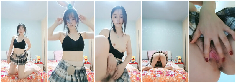 肤白貌美笑起来好甜的良家小少妇全程露脸深夜发骚，齐逼短裙听狼友指挥，揉奶玩逼掰开给狼友看特写精彩刺激