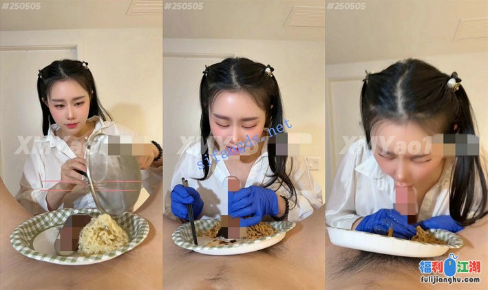 【汐梦瑶6.9最新】火鸡面拌鸡巴，一镜到底的双倍辣火鸡面[某房原版]【1.15G】