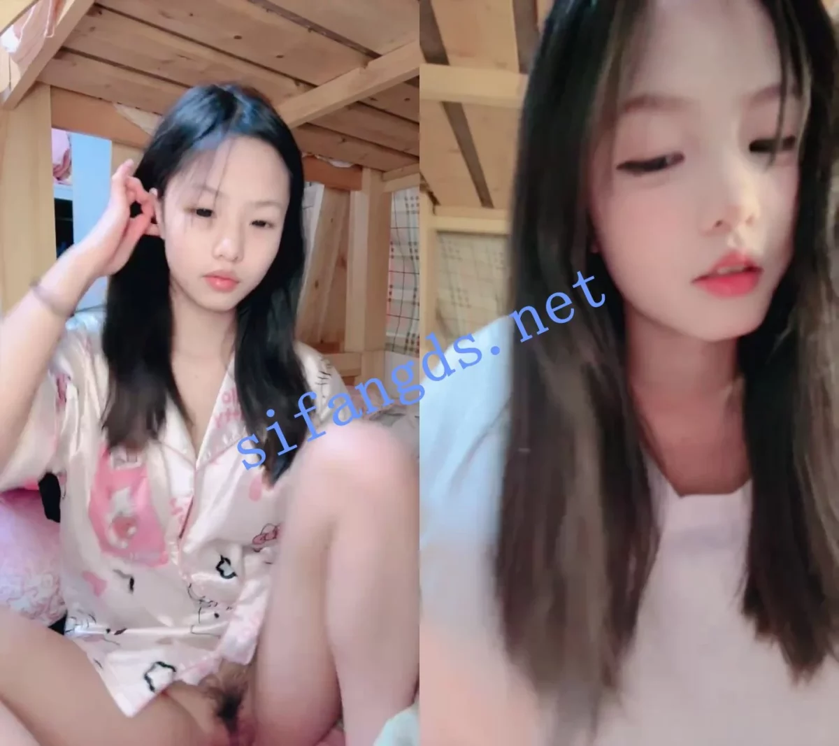 ██在校女学生！宿舍裸聊直播！【极品小鱼】自慰秀~精彩3