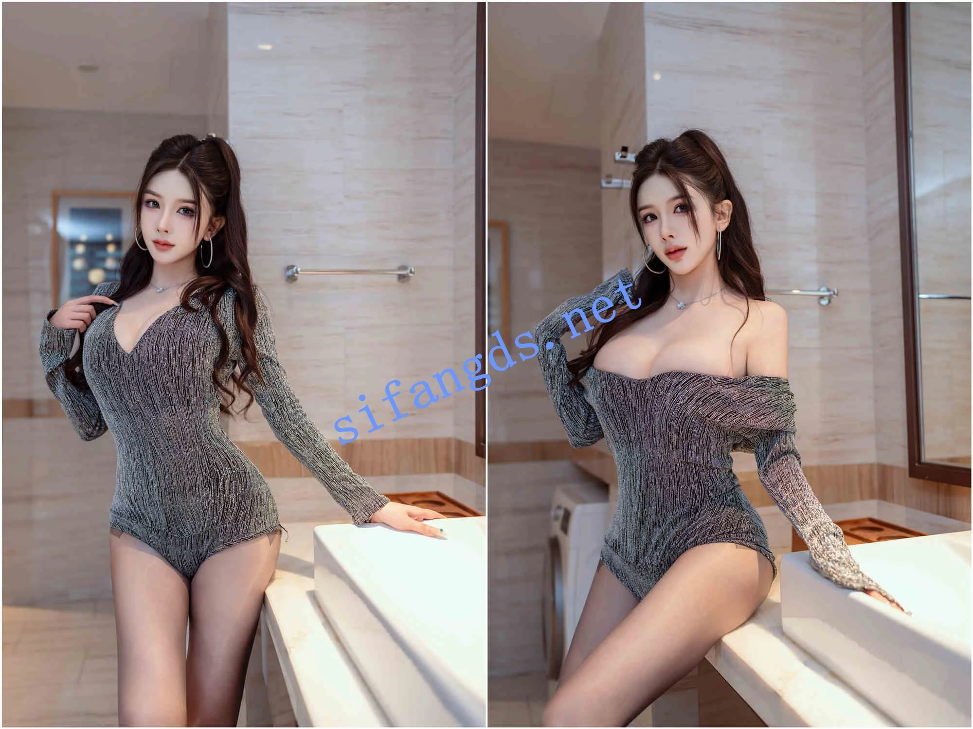 秀人网李丽莎黑丝开裆诱惑超清原图1 李丽莎2025开裆黑丝透视美乳写真1