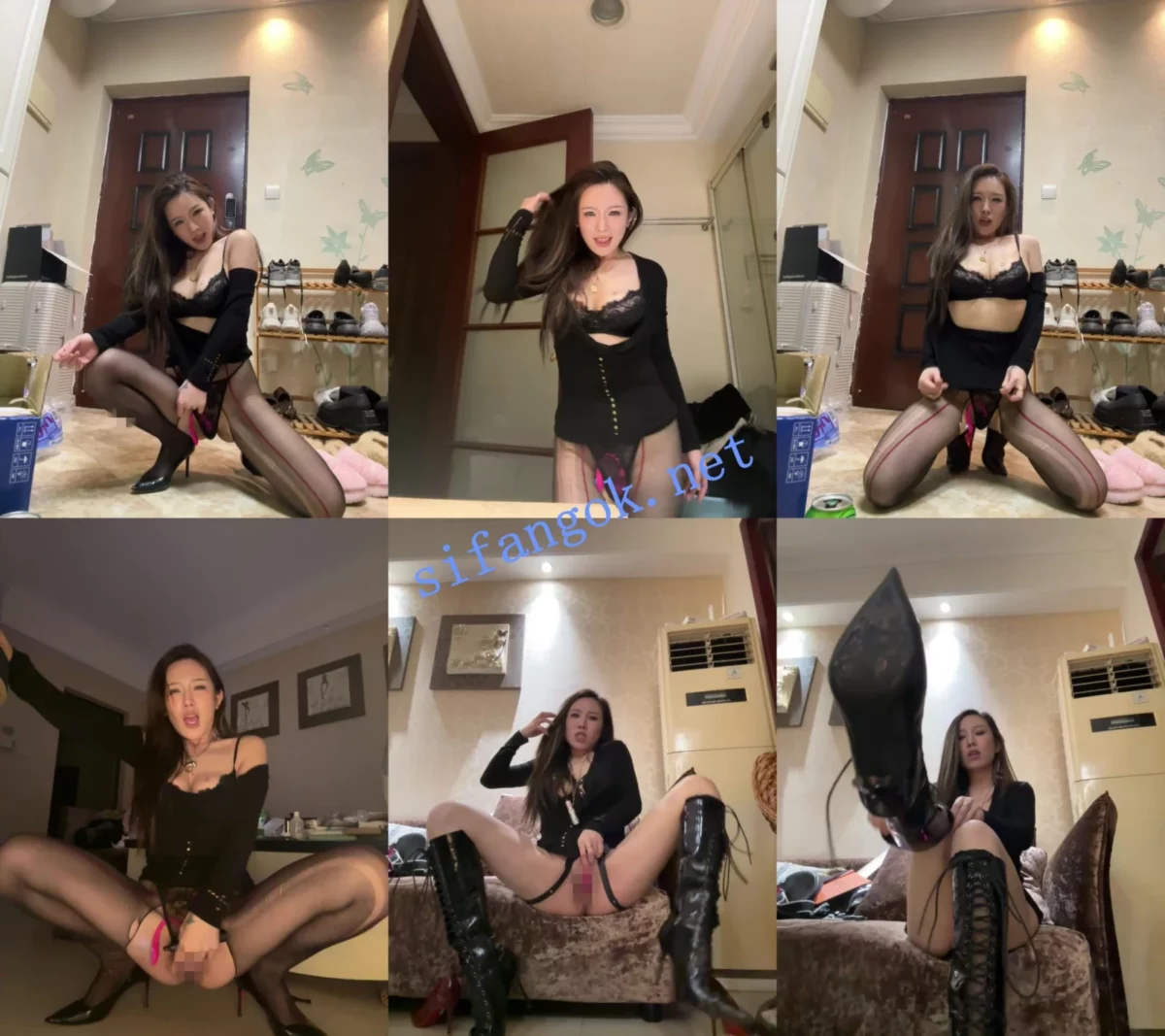 ☑️兄弟们！顶级御姐来了~【Manson13333】丝袜长腿~道具喷水~