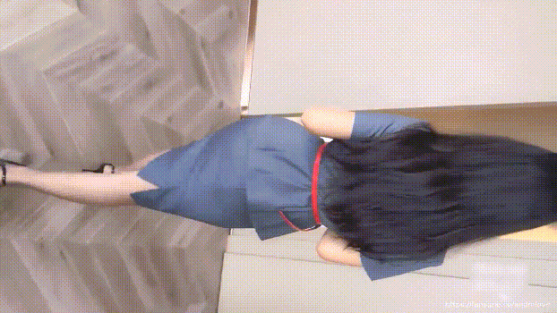 ✨优雅气质尤物御姐女神『Andmlove』OL制服诱惑，美腿尤物翘起美臀跪地口交！爆操开档丝袜女神-3