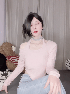 半糖主播【蘸点蜜桃酱】福利视频 才女丝袜紫薇母狗调教合集-3