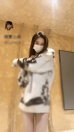 大学生纯欲(纯爱)小朵 诱人裸舞❣️反差抖音风-8