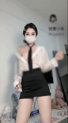 大学生纯欲(纯爱)小朵 诱人裸舞❣️反差抖音风-12